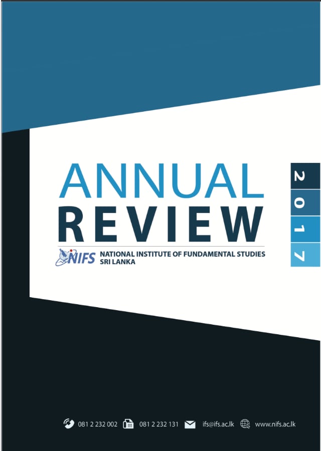 Annual Research Review Report - 2017