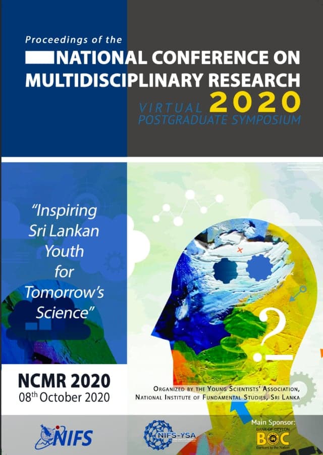 National Conference on Multidisciplinary Research 2020