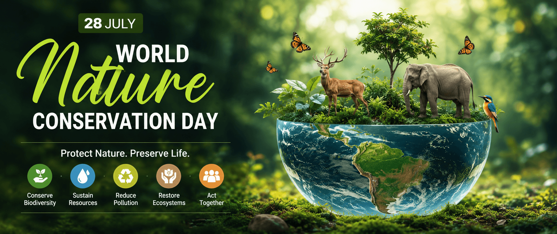 Protecting Biodiversity, Sustaining Life: World Nature Conservation Day 2026