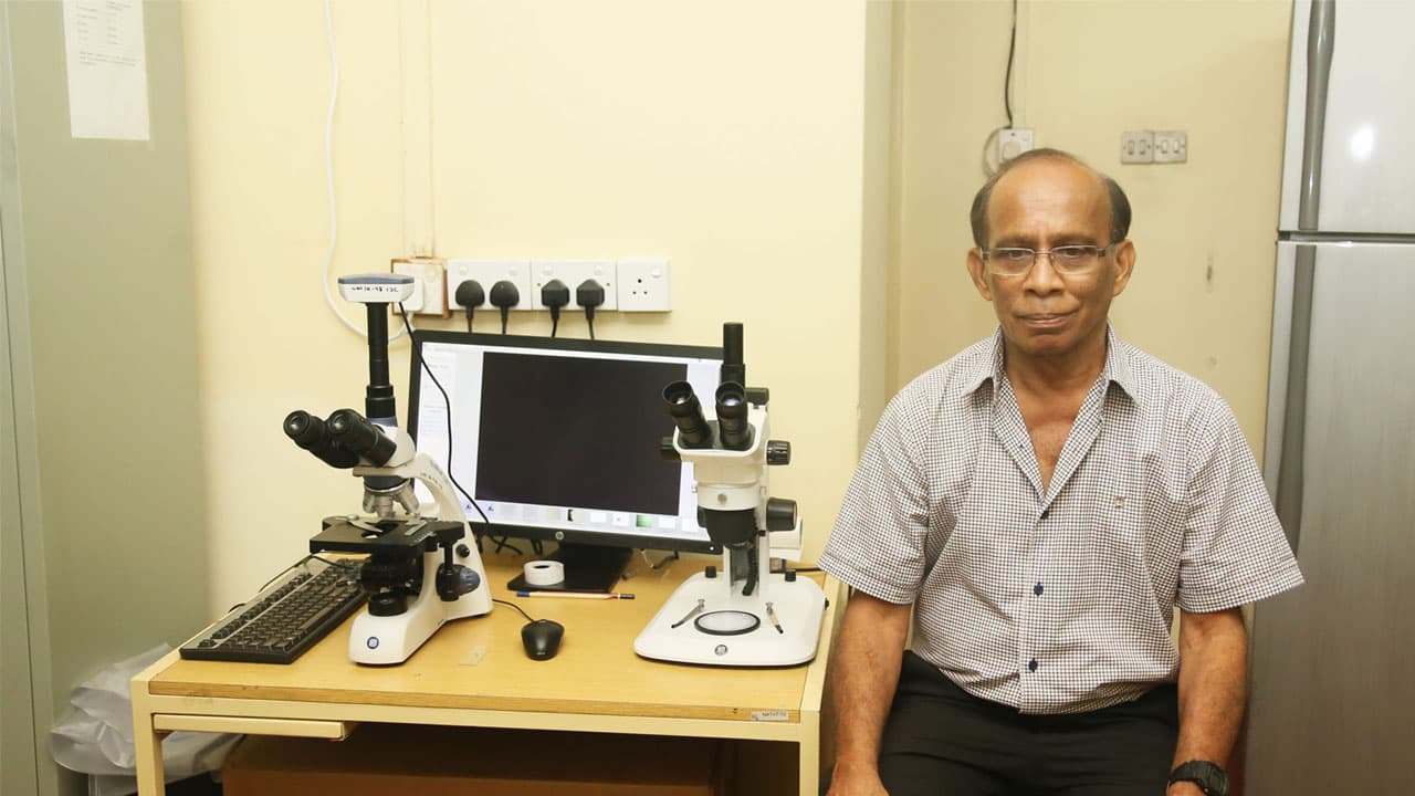 Dedication of a new fungal species in honor of renowned Plant Pathologist, Prof. NKB Adikaram