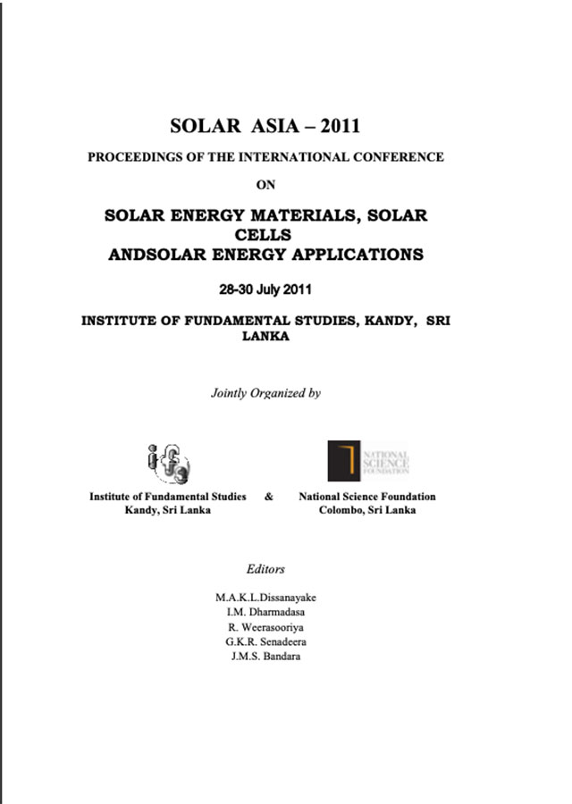 SOLAR ASIA – 2011