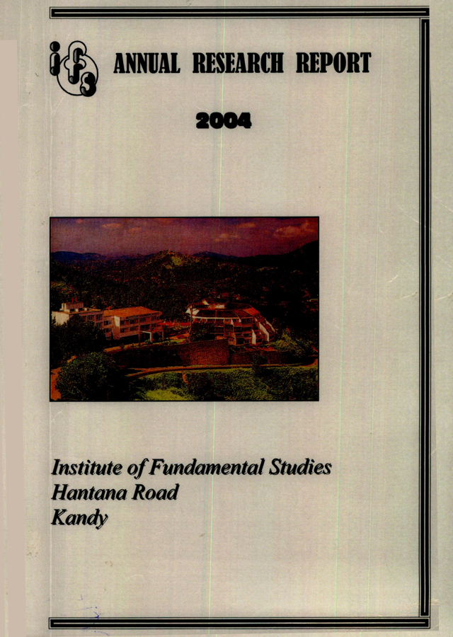 Annual Research Review 2004 EN