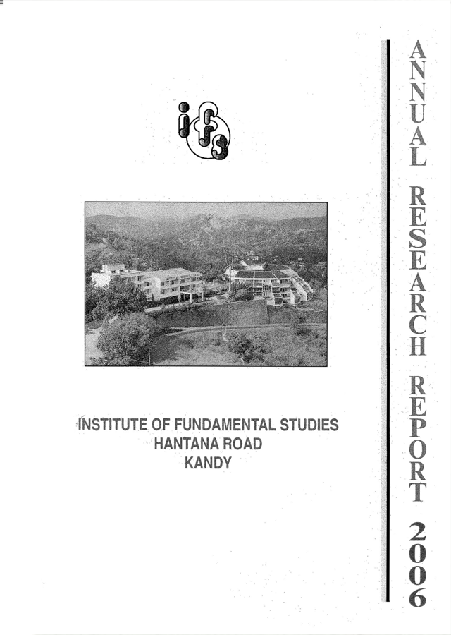 Annual Research Review 2006 EN