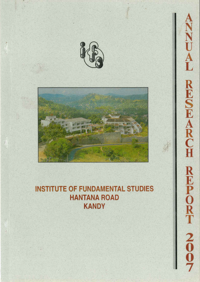Annual Research Review 2007 EN