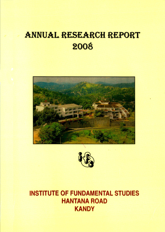 Annual Research Review 2008 EN