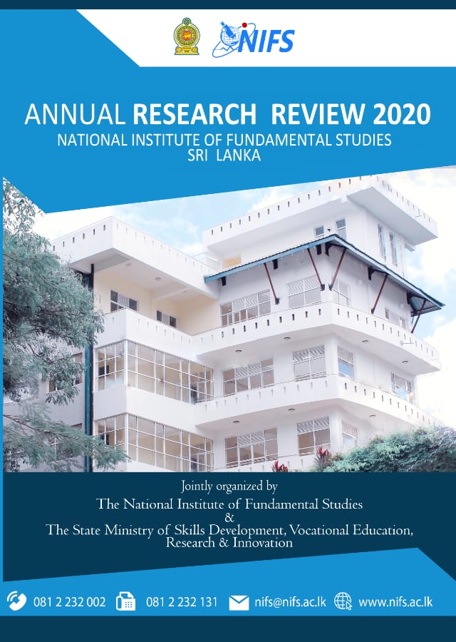 Annual Research Review Report - 2020