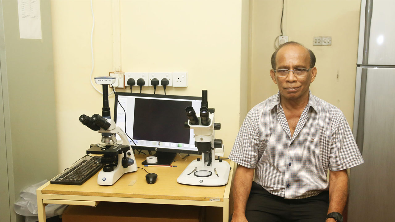 Dedication of a new fungal species in honor of renowned Plant Pathologist, Prof. NKB Adikaram