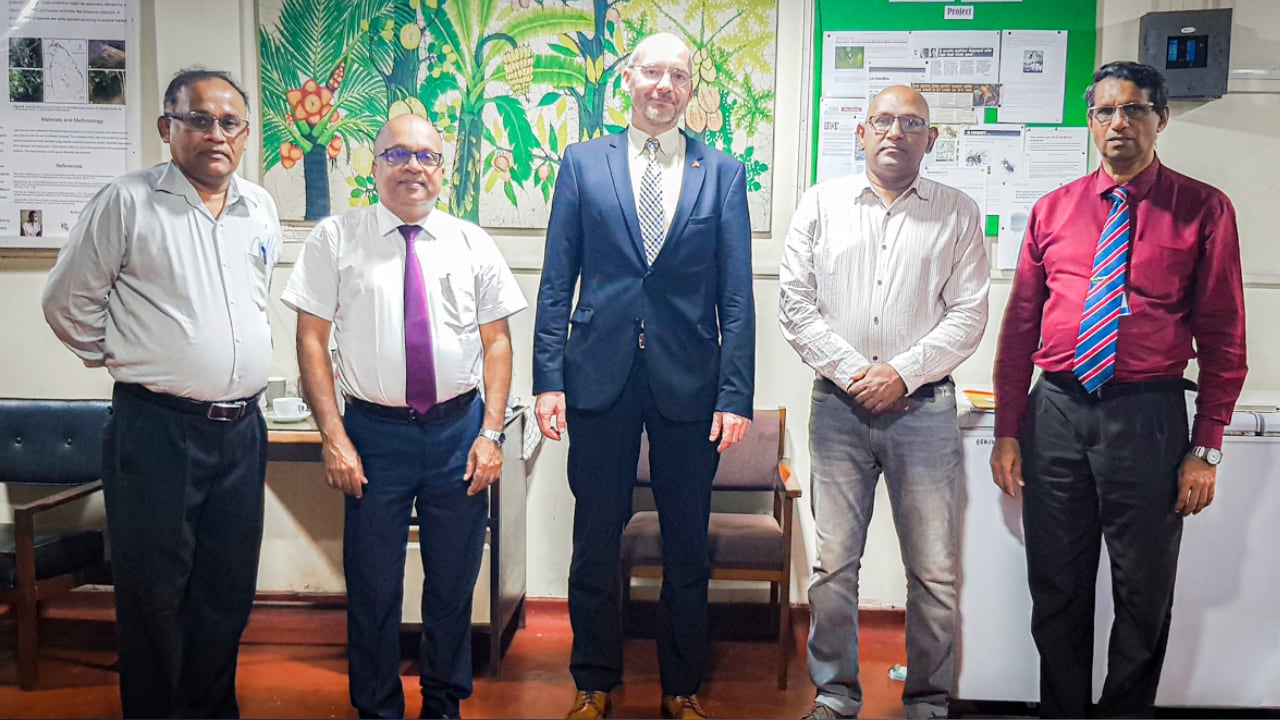 Ambassador of the Federal Republic of Germany to Sri Lanka visited NIFS